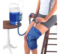 Koozam Cryo Cuff Knee Cooler Cold Therapy Ice Machine for Knee System | Cryotherapy Cuff Machine Combines Compression with Cold Therapy | Essential for After Knee Surgery, Rehab & Sports Injuries