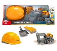 Dickie Toys Volvo Tough Excavator Car Tiy Yellow Kids