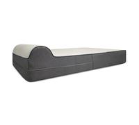 KOPEKS Dog Bed Chew Proof Replacement Cover Memory Foam Beds - Extra Large (Jumbo Size) - Deluxe Grey