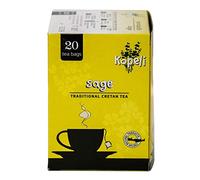 Kopeli Greek Traditional Cretan Mountain Sage Tea (100% Natural Product) - Herbal Tea - 0.8L