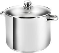 Kopf 125501 Grandis large cooking pot, diameter 30 cm, height 22 cm, 15 litres, Stainless Steel