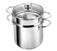 Kopf Macaroni Pasta Pan Diameter, Stainless Steel, 20 cm Plus Spaghetti/Vegetable Insert