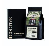 Kopi Luwak Civet Coffee Beans (8.8 oz) - World's Most Expensive Coffee, Wild-Harvested, From Gayo Sumatra Indonesia- Luxury Gift Set