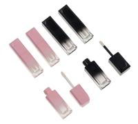 Kopida 6Pcs Empty Lip Gloss Tubes, 5ml Mini Refillable Lip Gloss Tubes with Wand, Plastic Lip Balm Lip Gloss Containers DIY Beauty Cosmetic Container