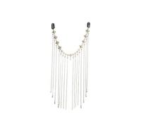 Kopida Women's Crystal Headband Head Chain with Beaded, Fairy Hair Ornaments Forehead Chain Long Tassel Hairwear Waterdrop Hair Clips for Women Chinese Hanfu Accessories