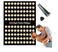 Kopinma 100 Dates Bucket List Scratch Poster, Couples Date Night ideas, 100 Dates Scratch Off Poster, Couples To Do Dating Bucket List Valentines day Gift, Anniversary, Girlfriend or Boyfriend