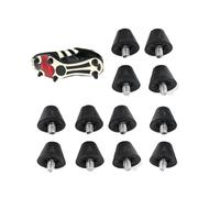 Kopinma 12 PCS Football Studs Replacement Thumb Studs Rubber Studs for Football Shoe, Cleats 13 mm Nails for Anti-slip Sturdy Football Rugby Shoes with 5 mm Thread