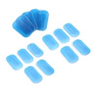 Kopinma 15Pcs Abs Trainer Replacement Gel Pads, EMS Hip Muscle Hydrogel Sticker Pad, EMS Muscle Stimulator Muscle Toner Pads, Gel ABS Buttocks Electric Muscle Gel Pads