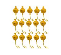 Kopinma 15Pcs Plant Yoyo Hangers, Plant Yoyo with Stopper, Plant Yoyo Grow Hanger with Stopper, YoYo Plant Support or Stems Branches Fruits Vegetables, Adjustable Plant Support Yo Yo for Garden Tent