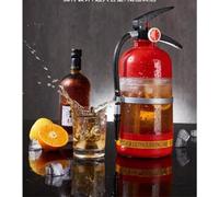 Kopinma 2L Beer Dispenser Fire Extinguisher Shaped Beer Whiskey Wine Pourer, Beer-Tower, Beer Keg Machine, Hand Pressed Beverage Dispenser for Wine Spirits Beer Liquor Drinks