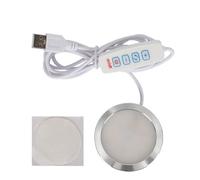 Kopinma 3D Printer Model Assembly LED Lamp Lighting Kit, Spotlight 5V Ultra-Thin Night Light USB Adjustable LED Light for Garage Kit Lamp