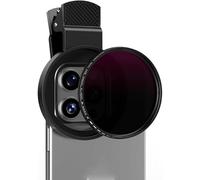 Kopinma 52mm Phone ND Filter ND2 to ND400 Clip-on Variable Neutral Density Filter for Phone Mobile Smart Phone Camera