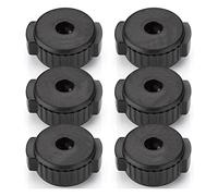 Kopinma 6Pcs Plastic Cymbal Nuts Quick Fit Cymbal Nuts for Percussion Drum Kit Percussion Replacement Parts