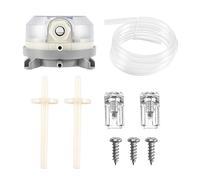 Kopinma Advanced Air Differential Pressure Switch 20-200Pa, Adjustable Flow Control for Ventilation and HVAC Systems, Overheat and Frost Protection