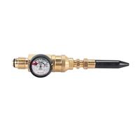 Kopinma Helium Tank Latex Balloon Inflator Regulator with Gauge for G5/8 Tank Valves