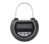 Kopinma Security Padlock Electronic Timer Lock USB Rechargeable Temporary Timer Padlock for Toys, Phones, Video Games,Social Media, Behavioral Habit Aid Multi-Purpose Game Lock