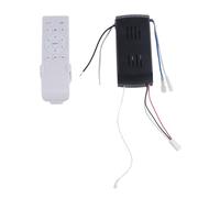 Kopinma Universal Ceiling Fan Remote Control Kit, 6-Speed & Timing, Fan Lamp Controller Remote Replacement for DC Ceiling Fan Light