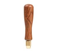 Kopinma Wood File Handle Wooden Handles with Brass Collet Chuck for Small Files Spare Parts Accessories Parts DIY