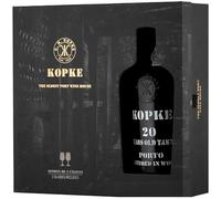 Kopke 20 Year Old Port 75 ift Set With 2 Port Glasses