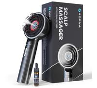 Kopna 2-in-1 Electric Scalp Massager with Serum Diffuser for Men - Cordless Scalp Care Brush, Supports Fuller-Looking Hair, IPX7 Waterproof, Built-in Nano Mist Diffuser