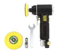 KOPO YC2612 Pneumatic Polisher Professional High Performance Polishing Machine Sanding Tool with Elbow Design for Automotive Metal Woodworking 2Inch 3Inch Disc