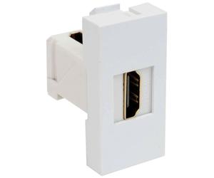 KOPOS QP 45x45_HB Inset Mains Outlet 45x45mm 1Piece White