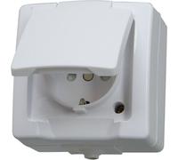 Kopp 136902009 Wet Room Switch Two Gang Socket Water Resistant