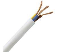 Kopp 151710849 Cable H05VV5-F 3x1mm² White 10m Flexible Durable
