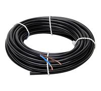 Kopp 152210845 Power Cord H03 VV-F 2 x 0.75 mm² 10 m Black