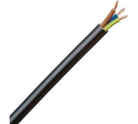 Kopp 153705007 Flexible Cable 3x1.5mm² Black 5m H05VV-F 3G15