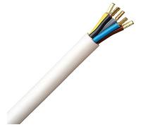 Kopp 156005047 Cooker Connection Cable, White, 5 m