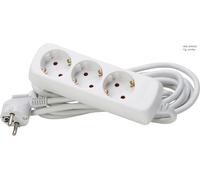 Kopp 3-Way Artic White Table Socket With 5m Cord - 128690659 [10 Pieces]