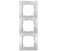 Kopp 308620061 Rahmen 4-Way Frame Paris, Silver, 3-fach