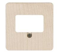 Kopp 358139184 TAE Cover, Real Maple Wood