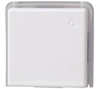 Kopp 624302083 Flush-Mounted Illuminated Switch for Humid Area Arctic White