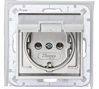 Kopp 954047001 Flush-Mounted Wet Room Protective Contact Socket