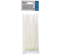 Kopp assorted transparent cable ties, 100 mm, 150 mm and 200 mm, 25 pieces of each, 356800097