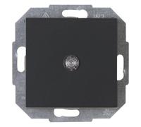 Kopp Athenis 587665089 Universal On/Off Switches Illuminated Charcoal
