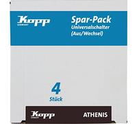 Kopp Athenis 589615055 Universal Switches Economy Pack Anthracite