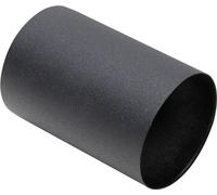 Kopp Cover/Sleeve for E27 Insulating Socket, Diameter 42 mm, Length 63 mm, Material Aluminium, Matte Black, 342805015