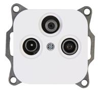 Kopp Danube 118202006 Antenna Socket TV/RF/SAT, 3-Way