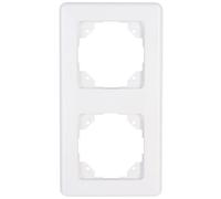 Kopp Europa 303213060 Cover Frame for 2 Sockets