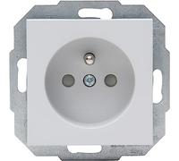 Kopp HK07 - Centre Earthing Contact Socket, Increased Touch Protection, Colour: Grey Matt - (Pack of 10)