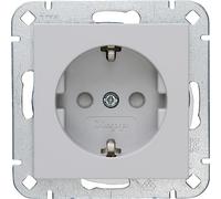 Kopp HK07 - Earthing Contact Socket, Increased Touch Protection, Colour: Grey Matt - Pack of 10