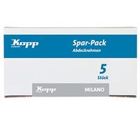 Kopp Milano 305713108 Professional Pack with 5 Cover Frames 2-Way White