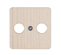 Kopp Milano 358639189 Antenna Cover Maple TV/RF