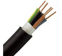 Kopp NYY-J 157410042 Underground Cable 5 x 1.5 mm² 10 m Black