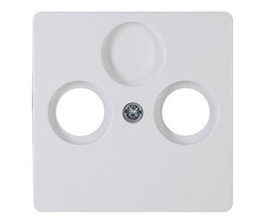 Kopp Paris 334902182 TV/RF Antenna Cover Arctic White 2-Way Cover