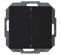 Kopp Paris 650550089 Series Switch Flush-Mounted Matt Black