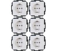 Kopp SCHUTZK.-STECKDOSE PARIS WS 6ER-PACK